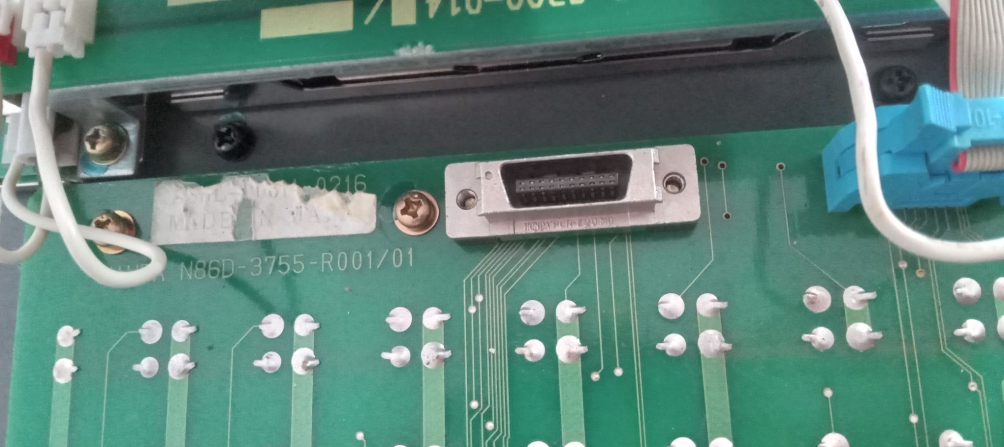 GE FANUC SERIES 18-T LCD/MDI UNIT A02B-0120-C066/TAR N 00179 A20B-1004-0640 4