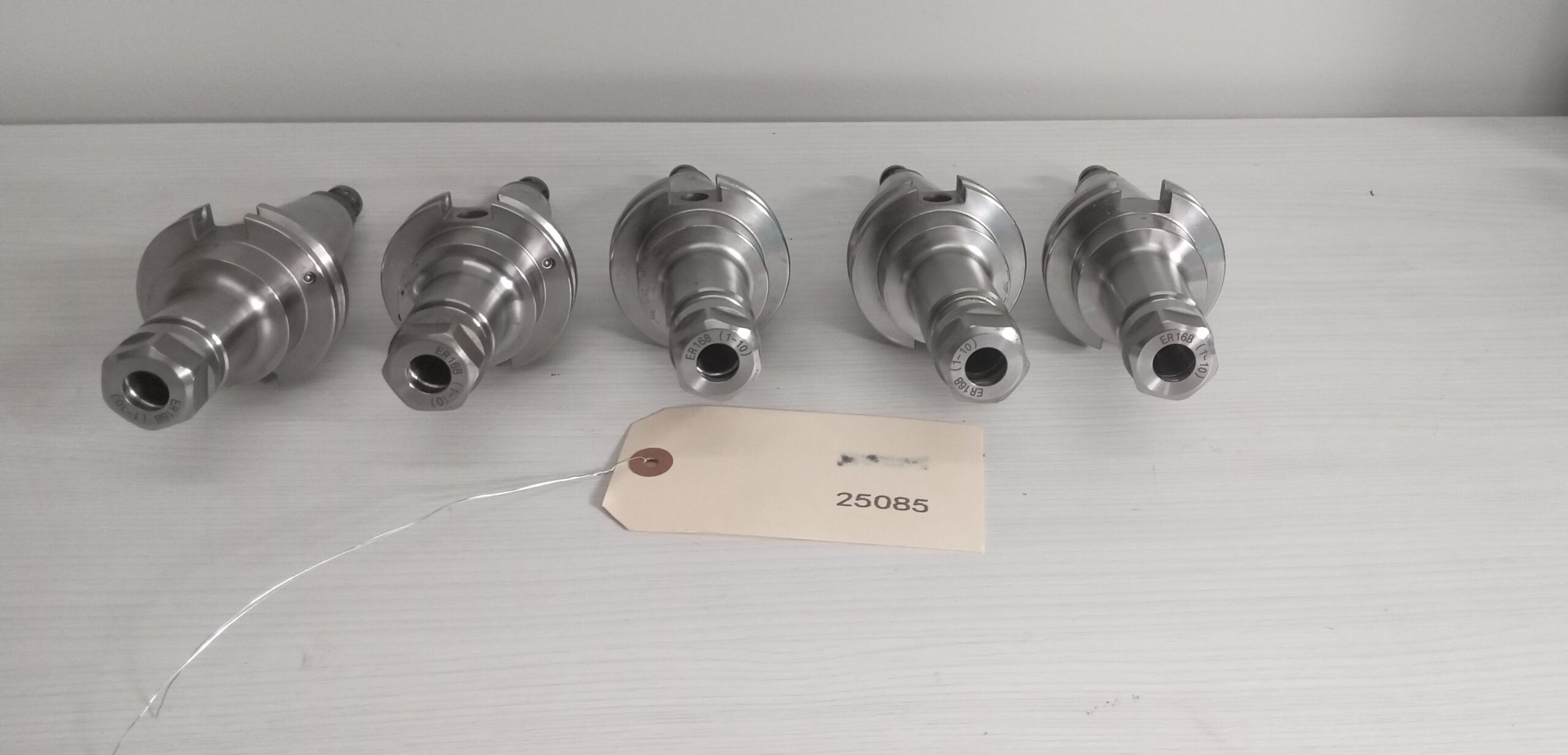 5x lot of 5 Accupro ER16 Cat40 Tool Holders 4 inch and 3.5" 1