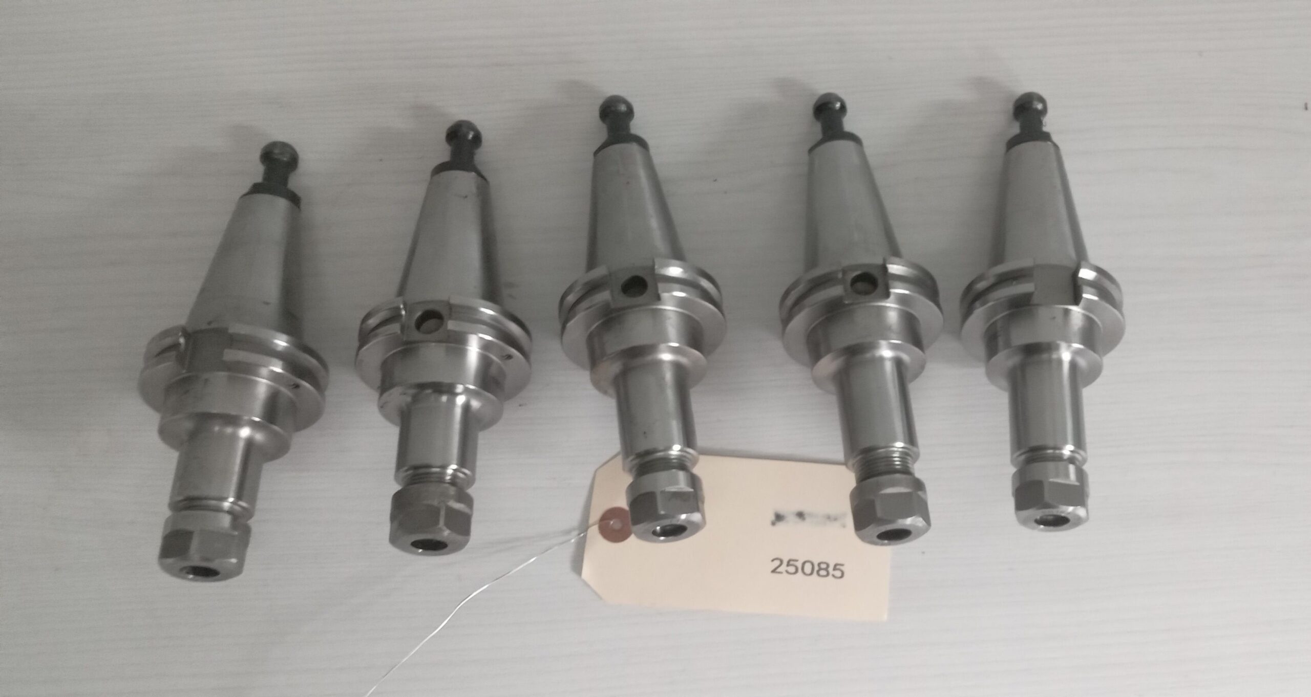 5x lot of 5 Accupro ER16 Cat40 Tool Holders 4 inch and 3.5" 2