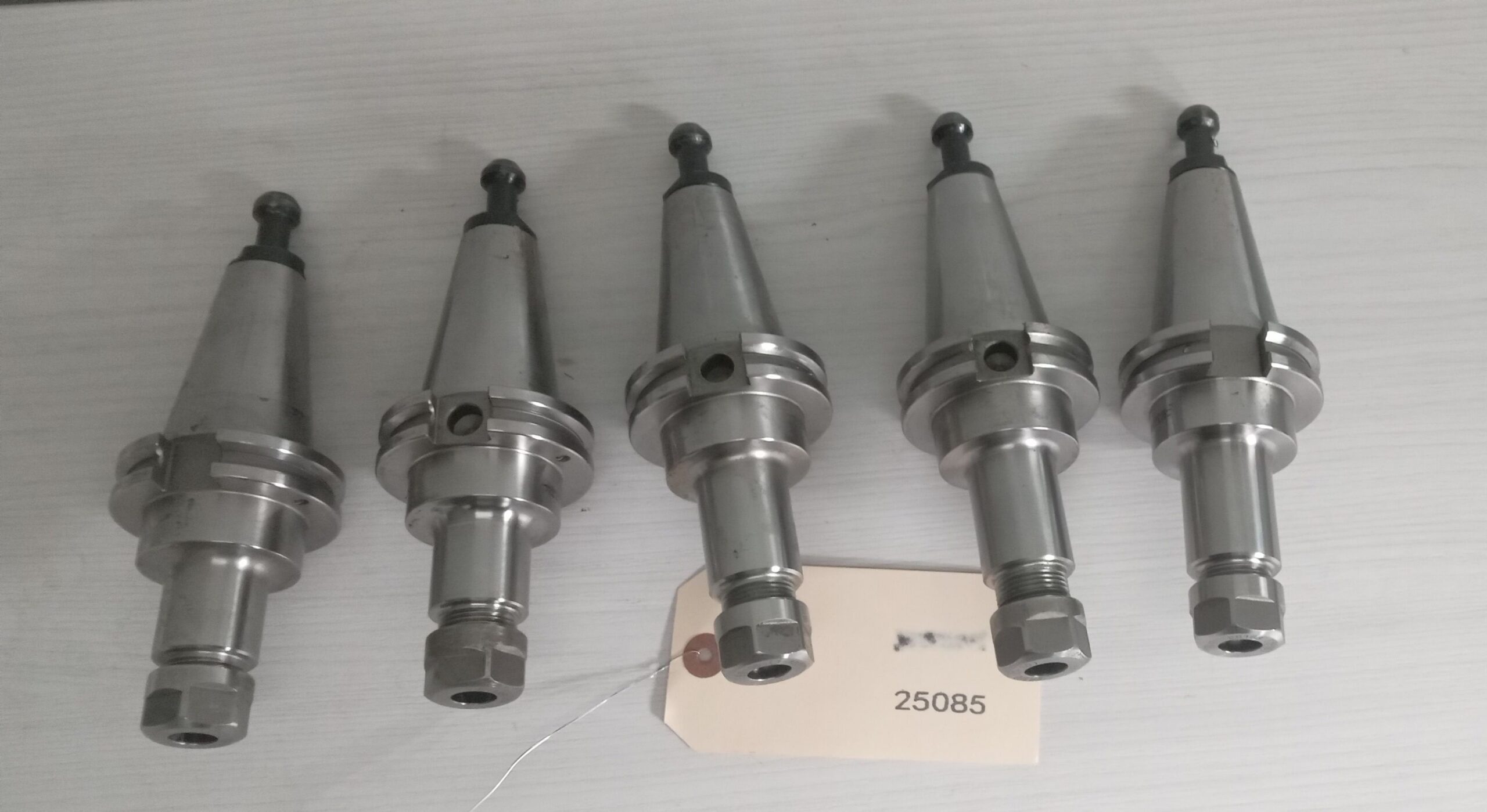 5x lot of 5 Accupro ER16 Cat40 Tool Holders 4 inch and 3.5" 3