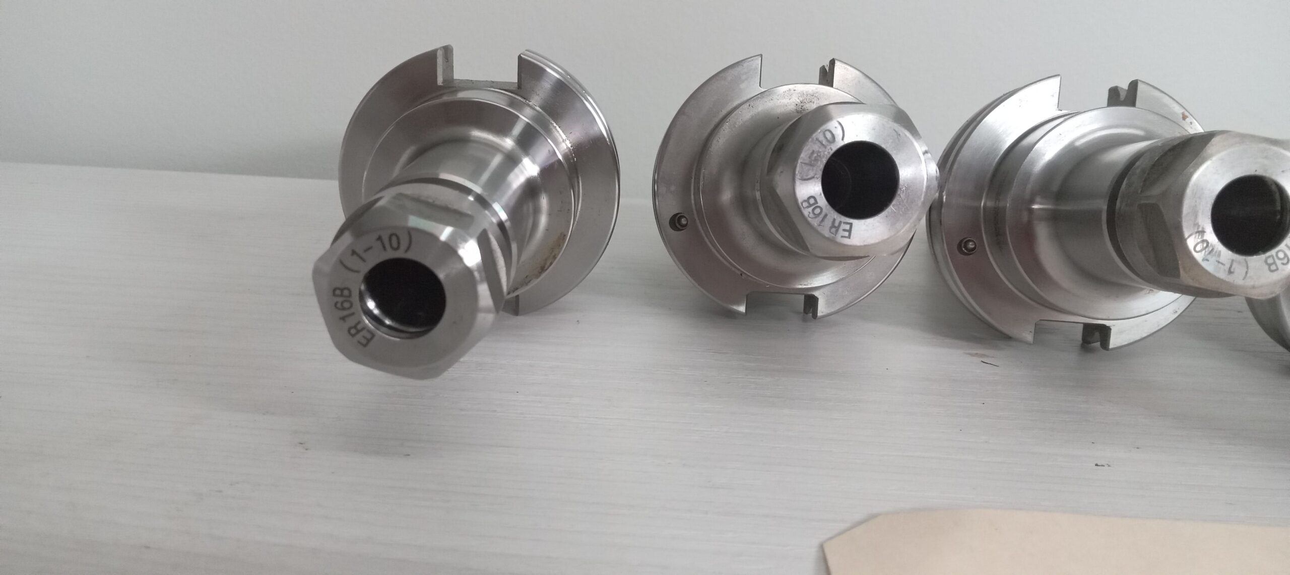 5x lot of 5 Accupro ER16 Cat40 Tool Holders 4 inch and 3.5" 9