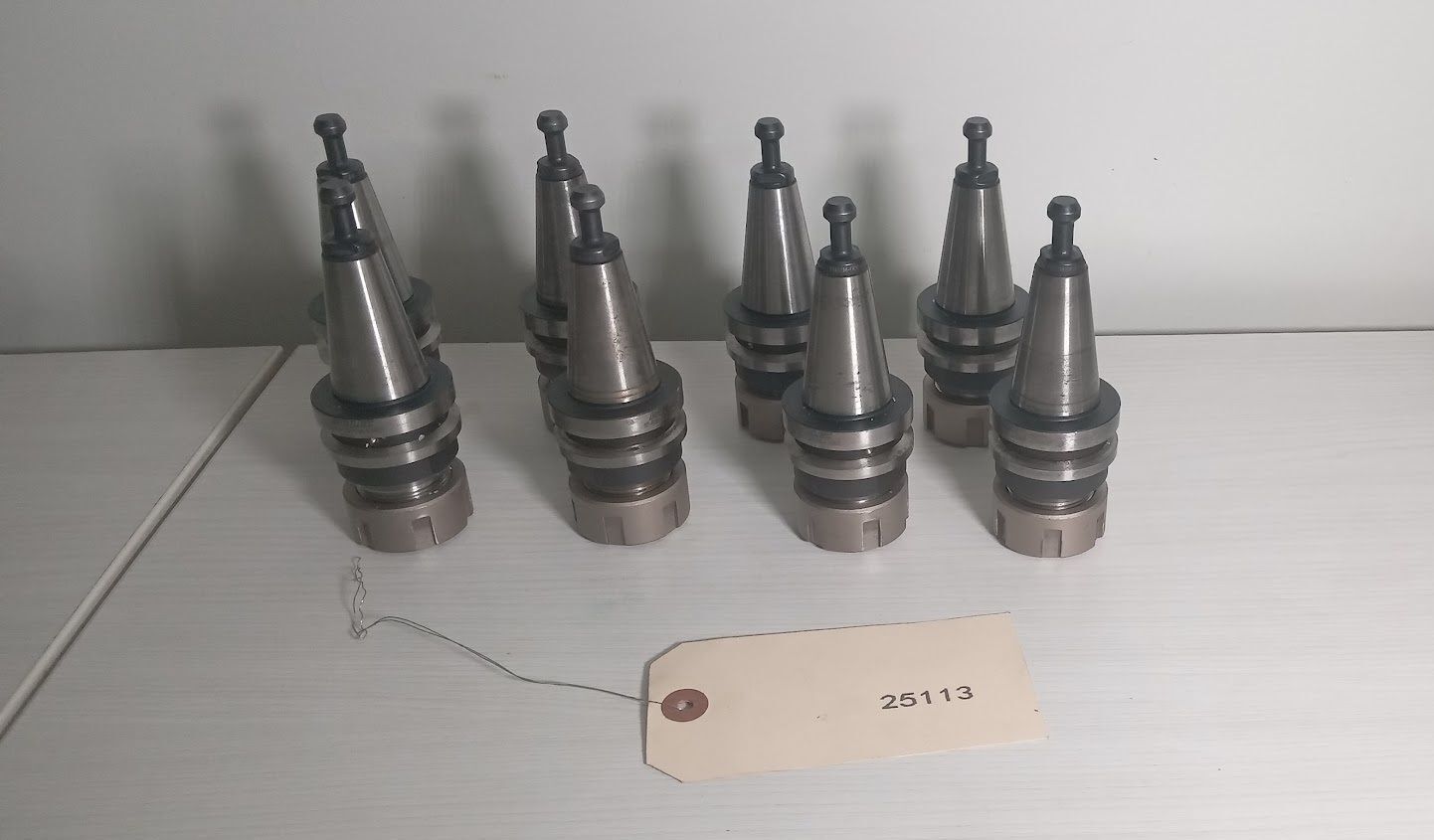 8x Parlec BT30 ISO30 ER25 Collet Chuck Tool Holders SP-B30-25ER236-E2883 0