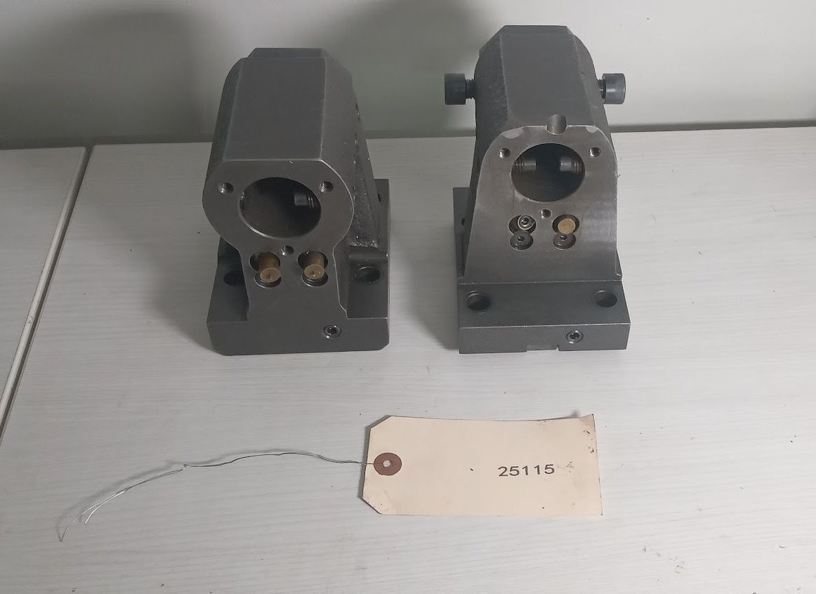 2x Boring Bar Holders Static Fits Doosan Puma MX2000ST Mill Turn BMT65 3