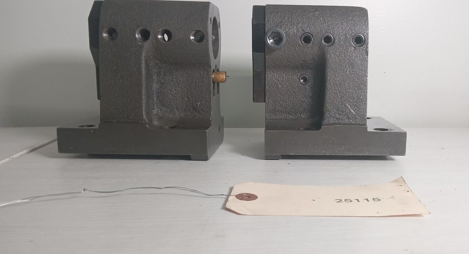 2x Boring Bar Holders Static Fits Doosan Puma MX2000ST Mill Turn BMT65 8