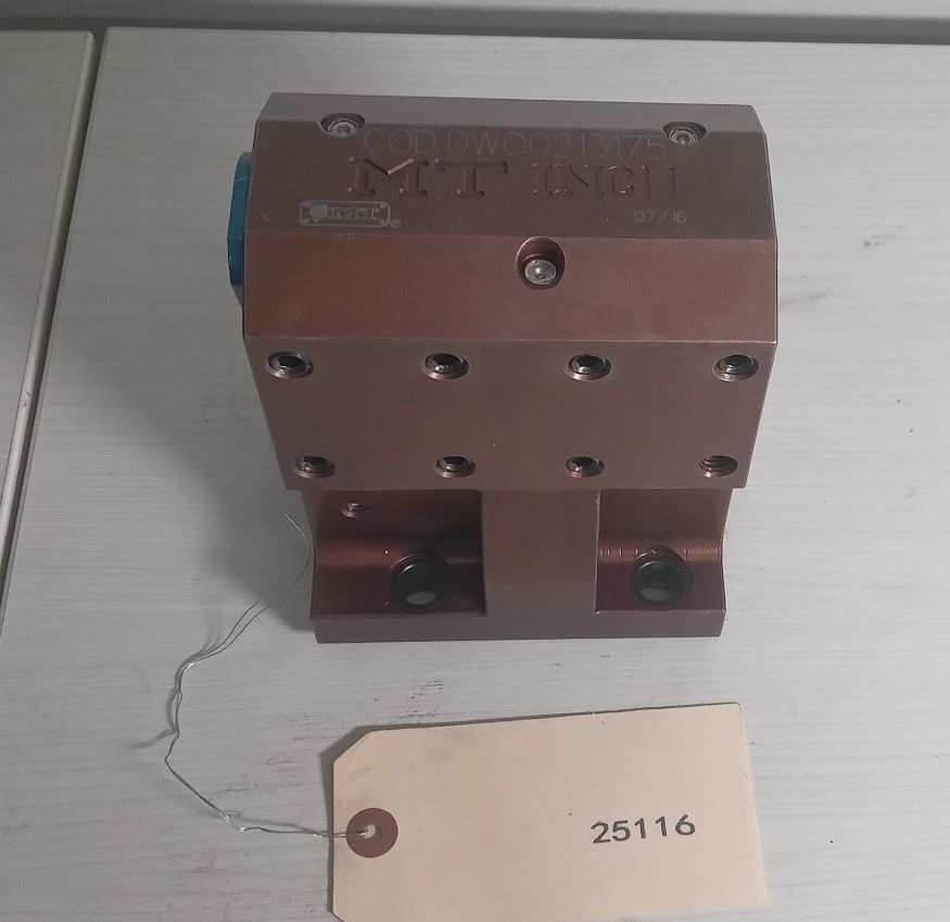 MT Boring Bar Holder BMT65 Includes Anodized Aluminum Cap Doosan Puma MX2000ST 2
