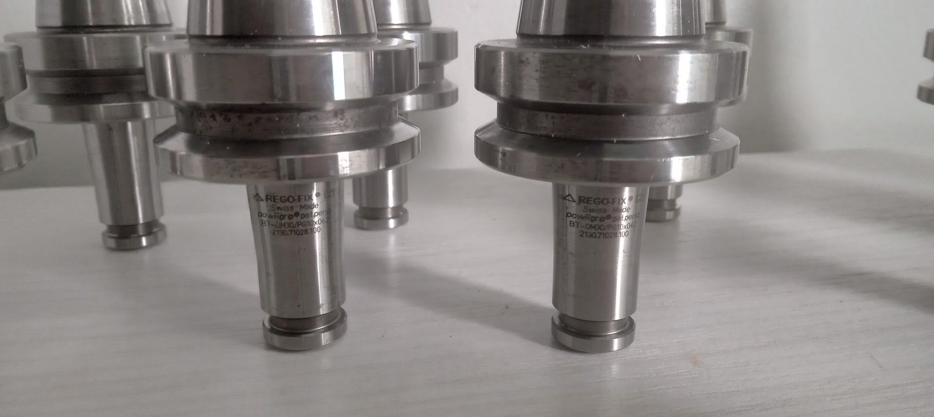 10x REGO-FIX BT-OM 30 BT30 BT 30 Tool Holders PowrGrip 4