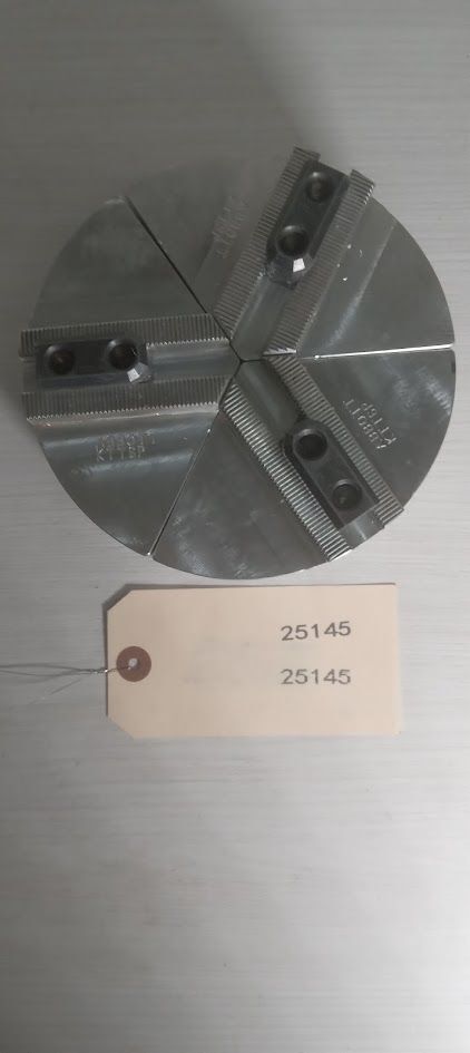 ABBOTT KTTBP 6" inch Soft jaws for a B-206 Kitagawa Chuck Lathe Power Aluminum 7