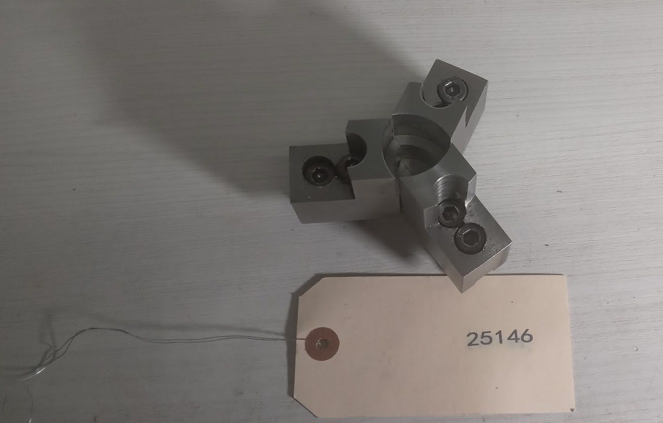 Kitagawa B205 B 205 Steel Soft Jaws Cut and T-Nuts for 5" Chuck 2