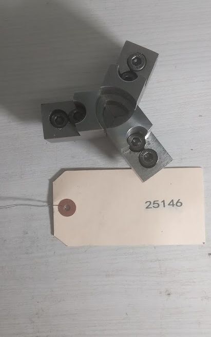 Kitagawa B205 B 205 Steel Soft Jaws Cut and T-Nuts for 5" Chuck 3