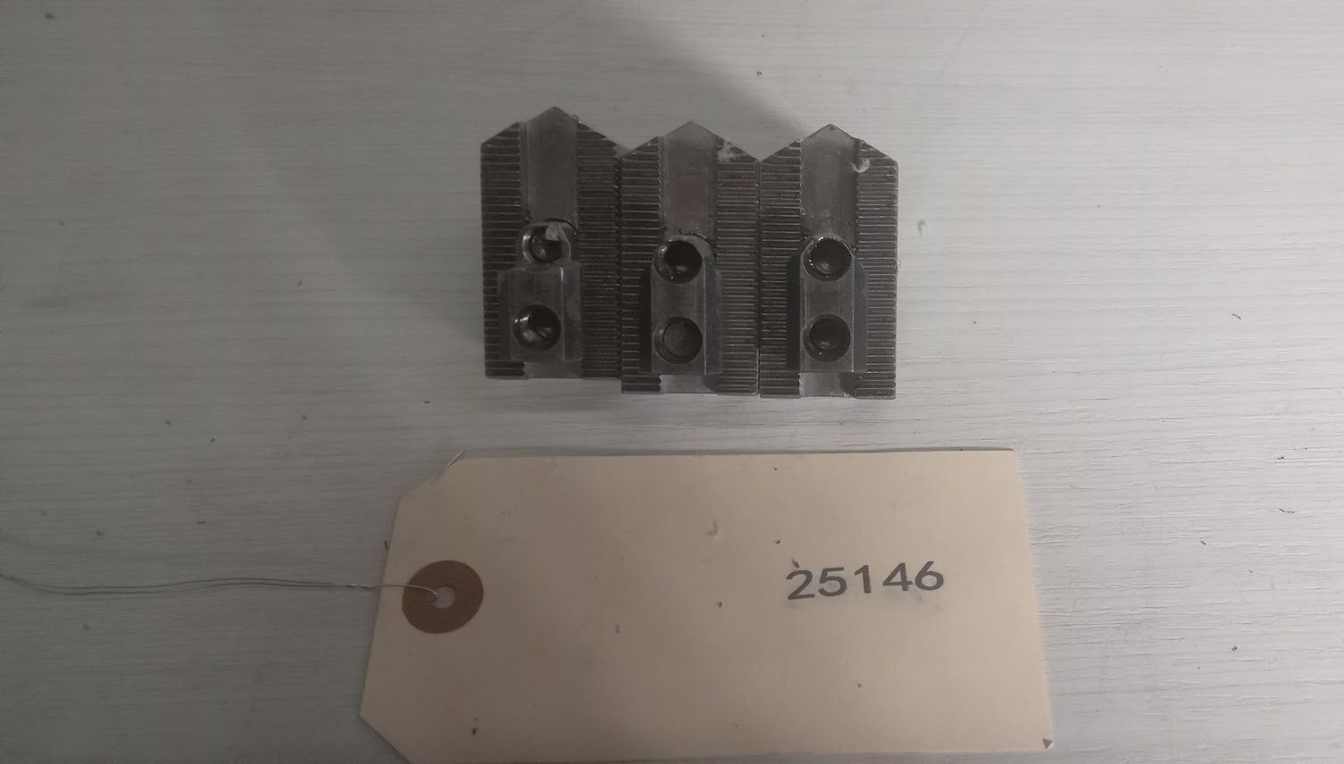 Kitagawa B205 B 205 Steel Soft Jaws Cut and T-Nuts for 5" Chuck 6