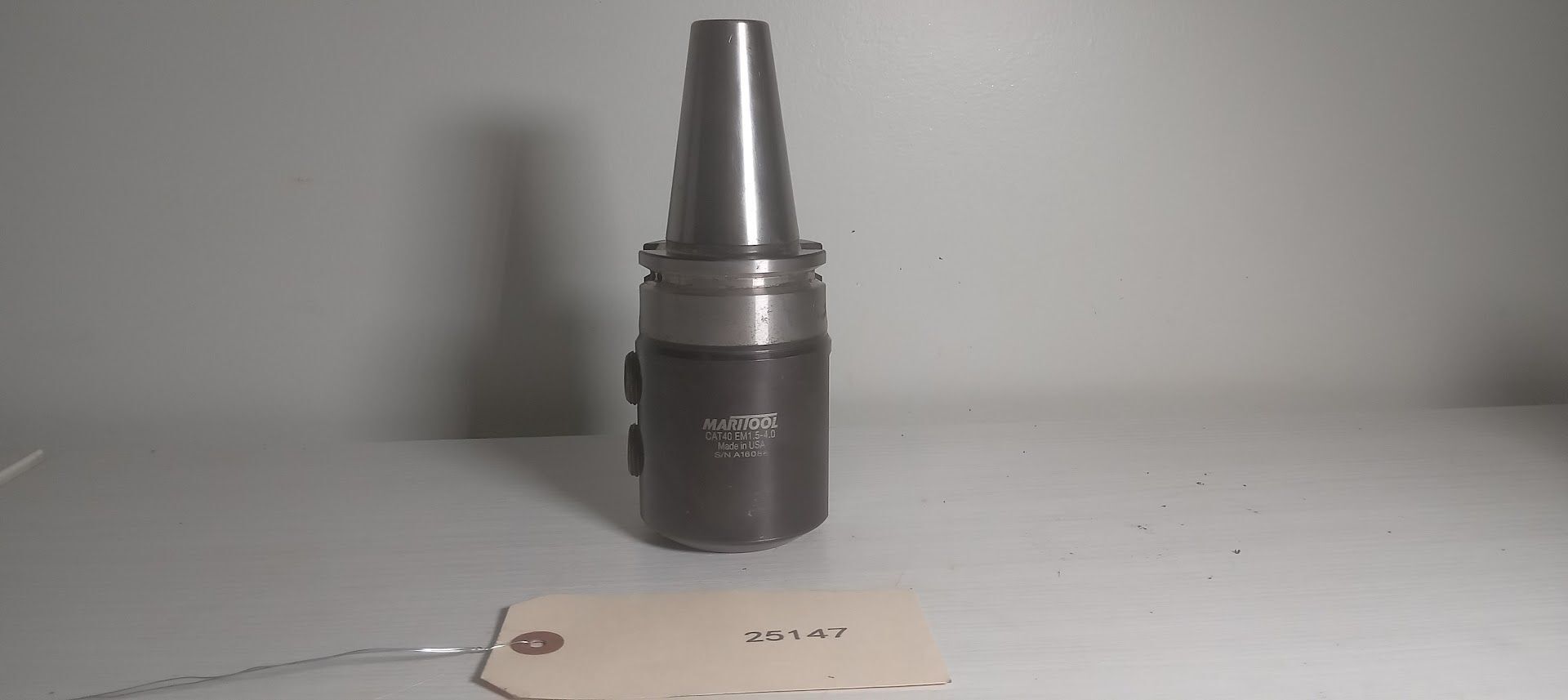Maritool Cat40 Made In USA Cat 40 1.5" Endmill Holder 1 1/2 inch Weldon Flat 0