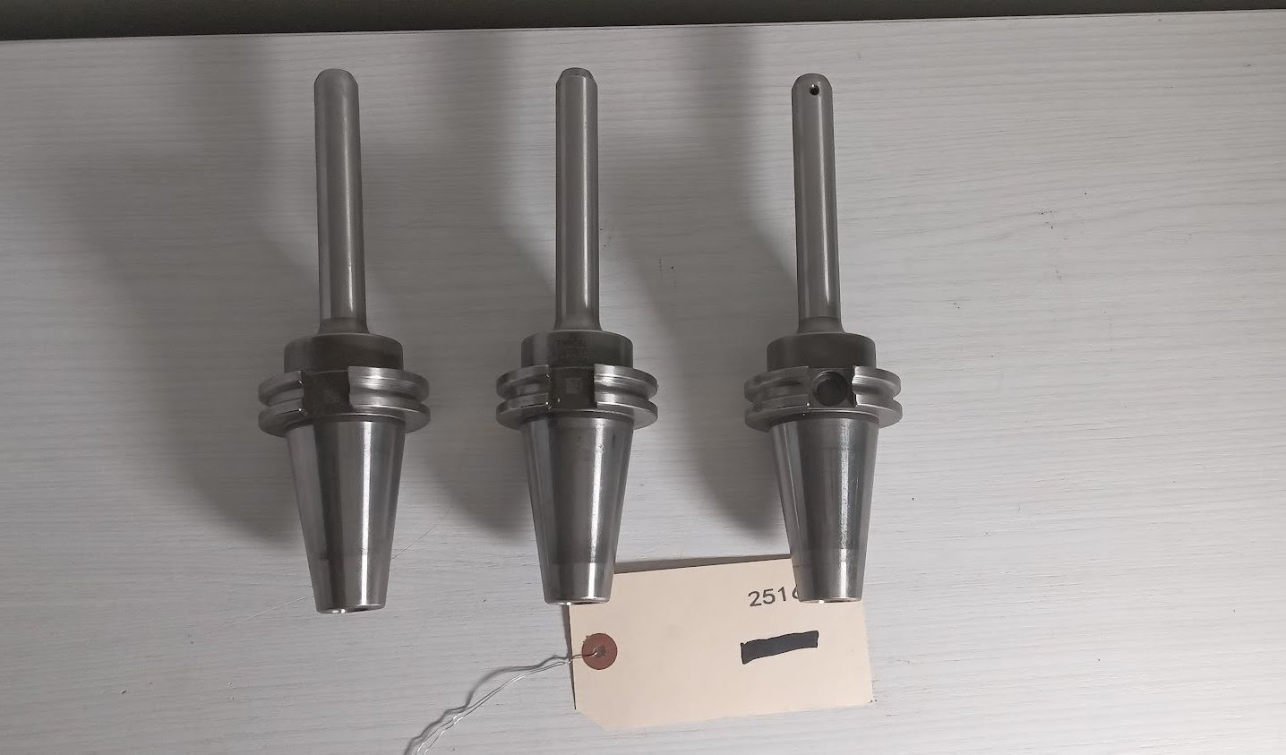 3x SYIC Long Cat40 End Mill holder Cat 40 Taper Weldon Flat TECHNIKS 0