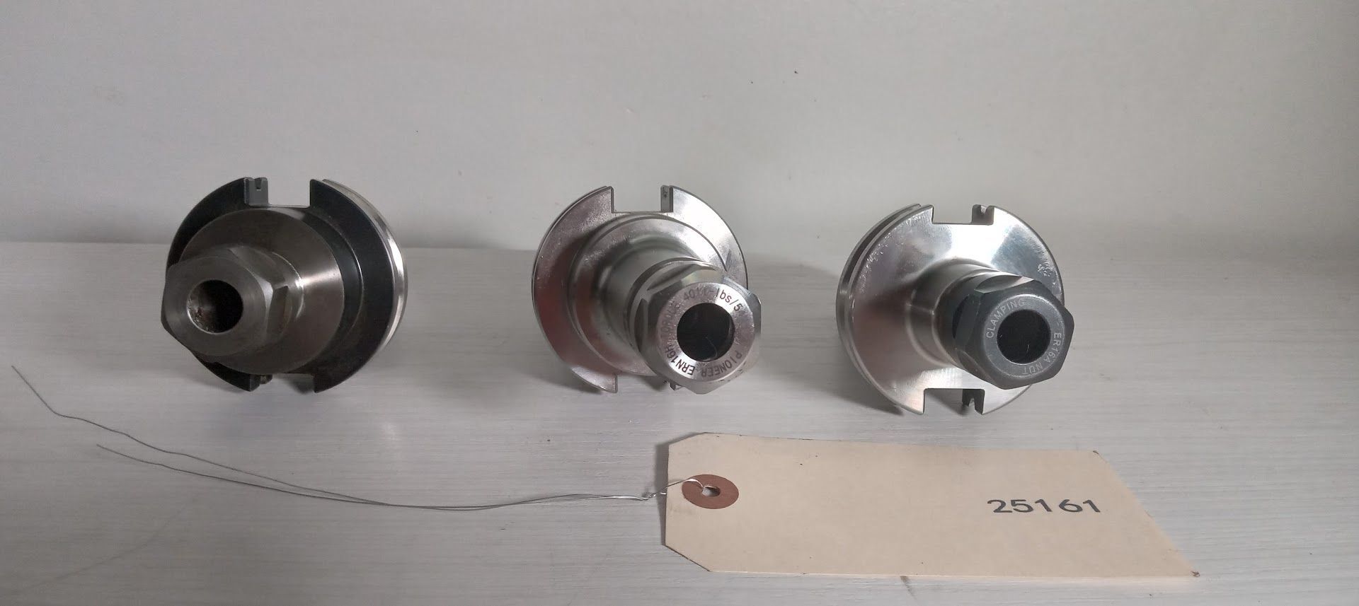 3X ER16 CAT40 CAT 40 TAPER TOOL HOLDERS PIONEER BRT-TOOLS KINGSTON 1