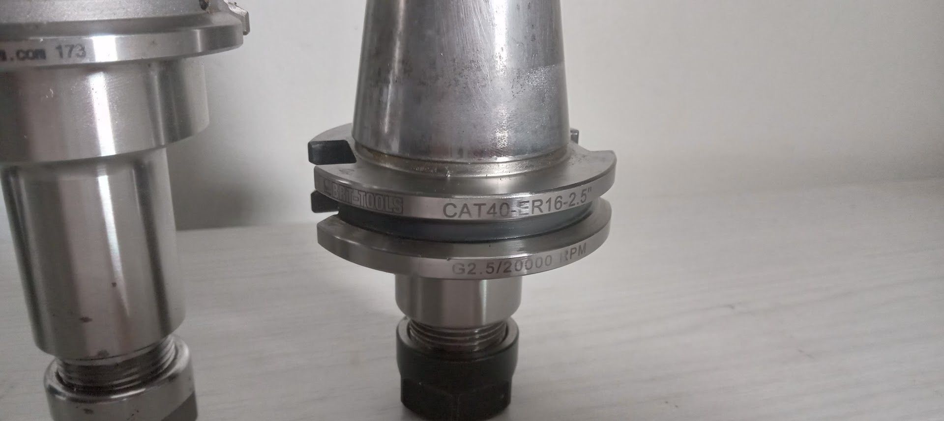 3X ER16 CAT40 CAT 40 TAPER TOOL HOLDERS PIONEER BRT-TOOLS KINGSTON 3