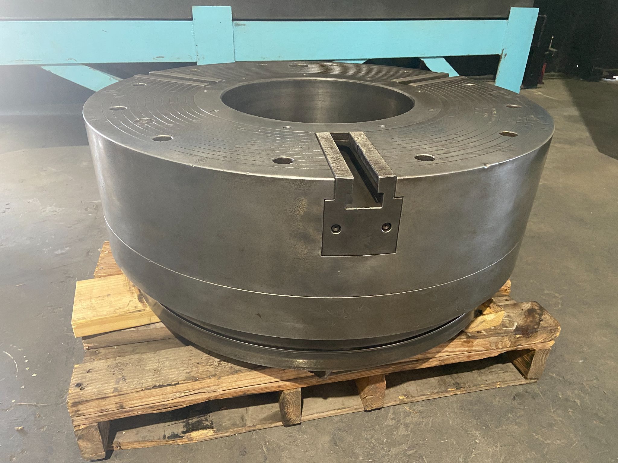 SMW AUTOBLOK 14.8" Big Bore 33" Power Chuck LC 850/375 ES BB-N-850-375-3 3
