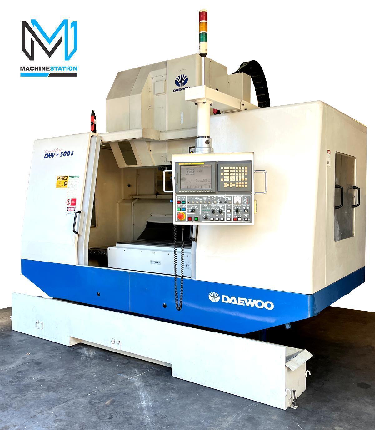Daewoo Doosan DMV-4020S CNC Vertical Machining Center - 4th Axis Mill 2