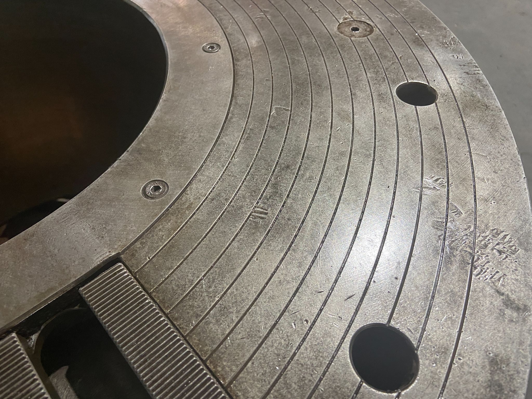 SMW AUTOBLOK 14.8" Big Bore 33" Power Chuck LC 850/375 ES BB-N-850-375-3 9