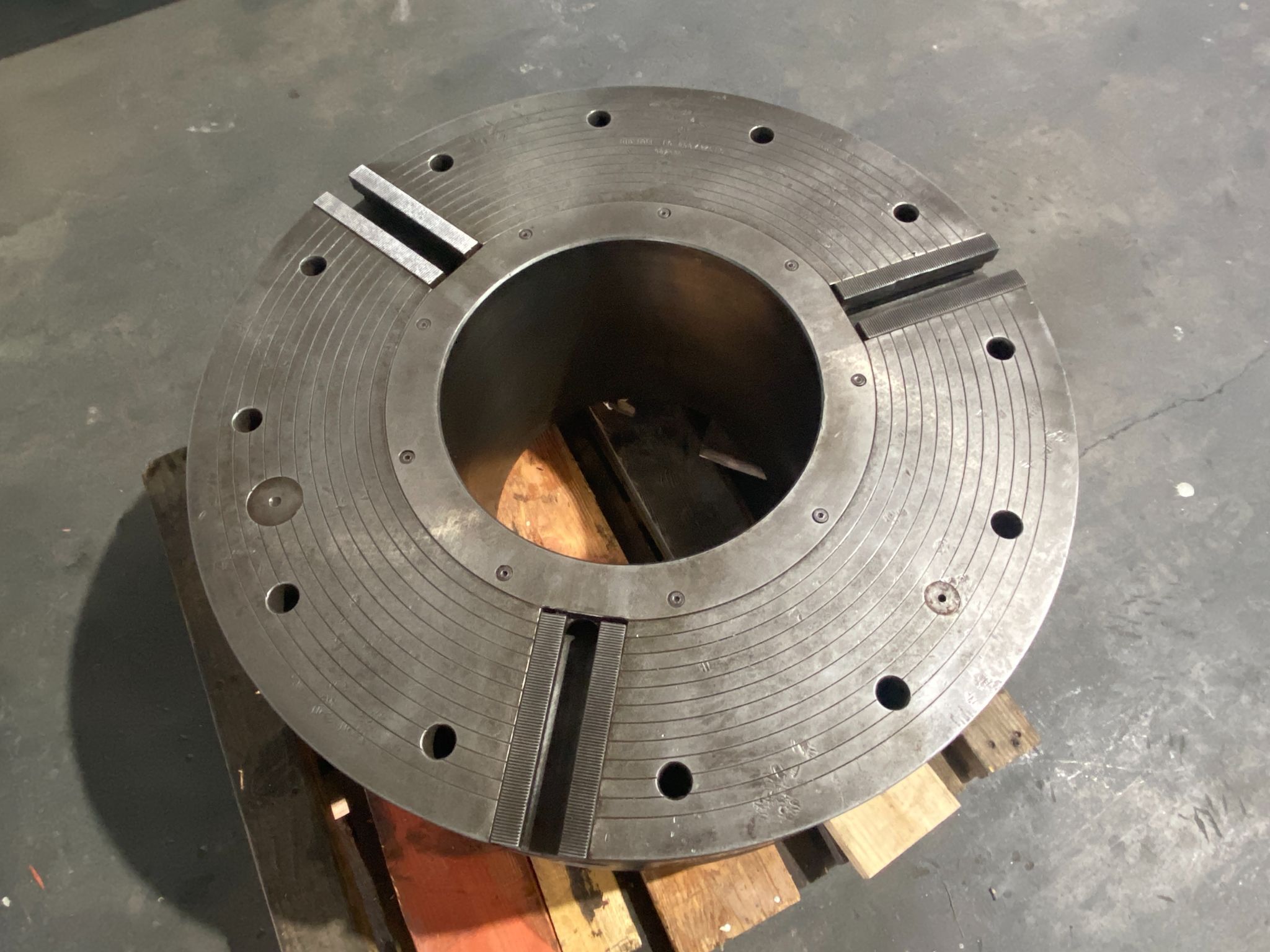SMW AUTOBLOK 14.8" Big Bore 33" Power Chuck LC 850/375 ES BB-N-850-375-3 5