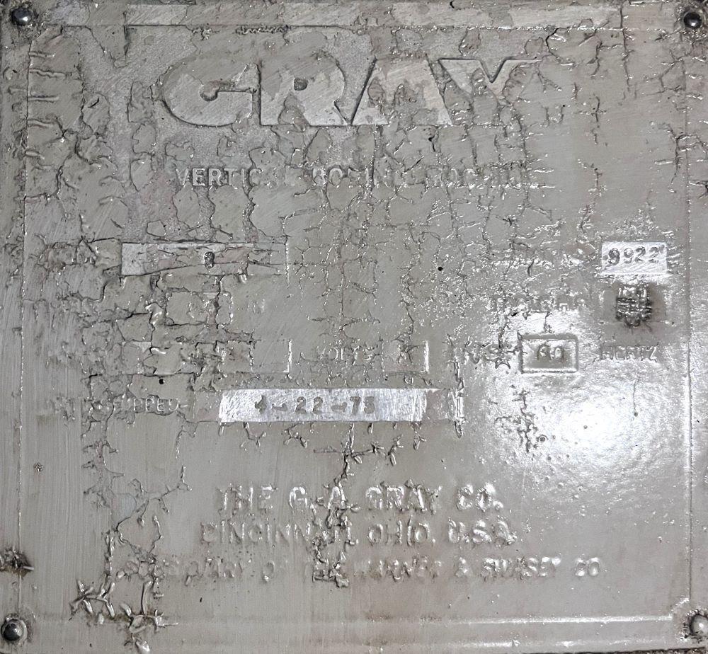 Gray Ringmaster 60" CNC Vertical Boring Mill - VTL 7