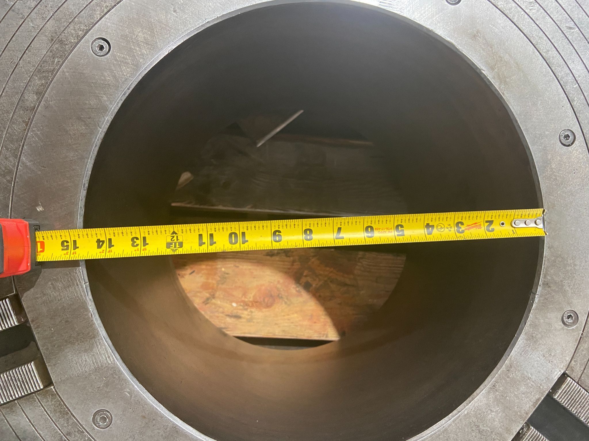 SMW AUTOBLOK 14.8" Big Bore 33" Power Chuck LC 850/375 ES BB-N-850-375-3 7
