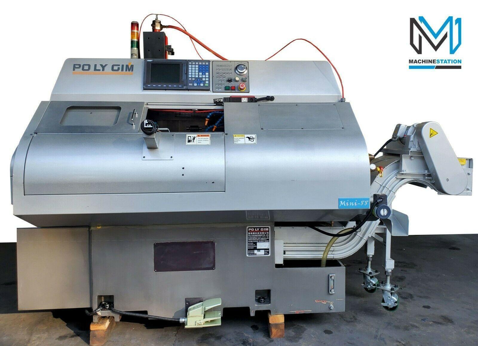 Polygim Mini-88-25 CNC Turning Center 0
