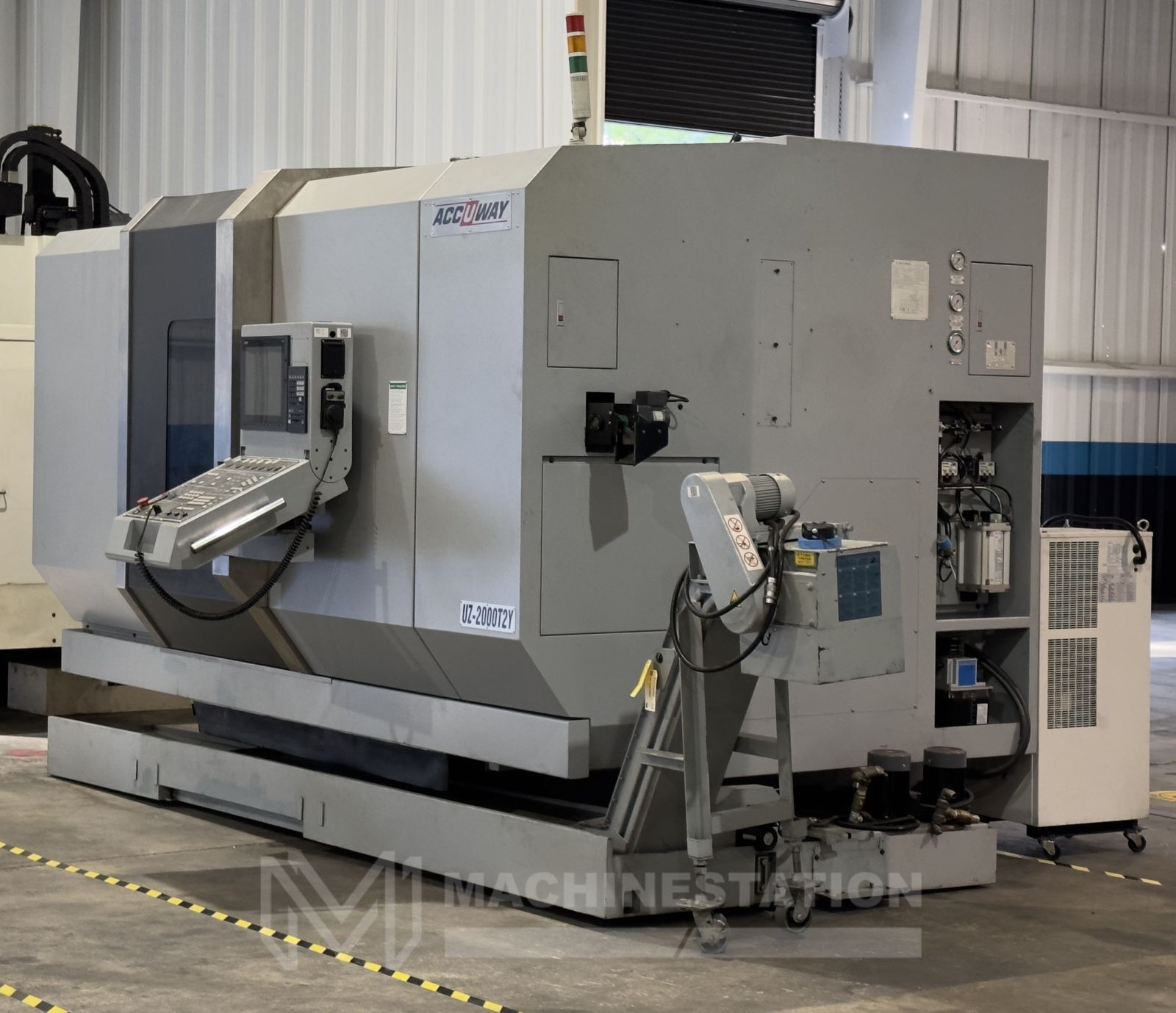 Accuway UZ-2000T2Y CNC Lathe - Y Axis Twin Spindle Twin Turret 3