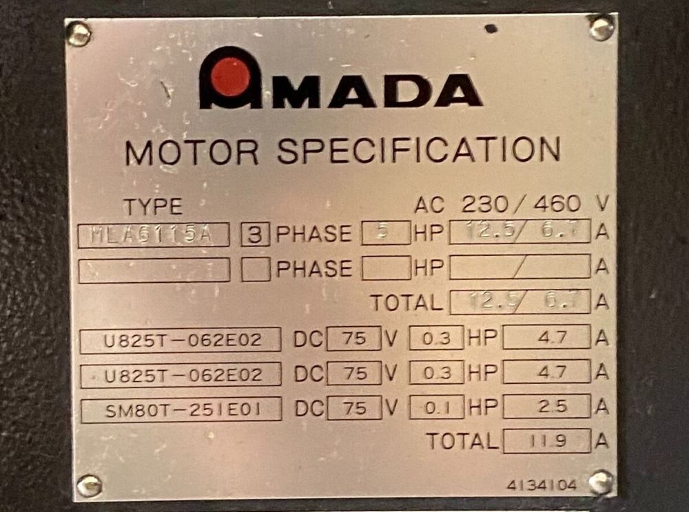 Amada RG-50 CNC Press Brake 11