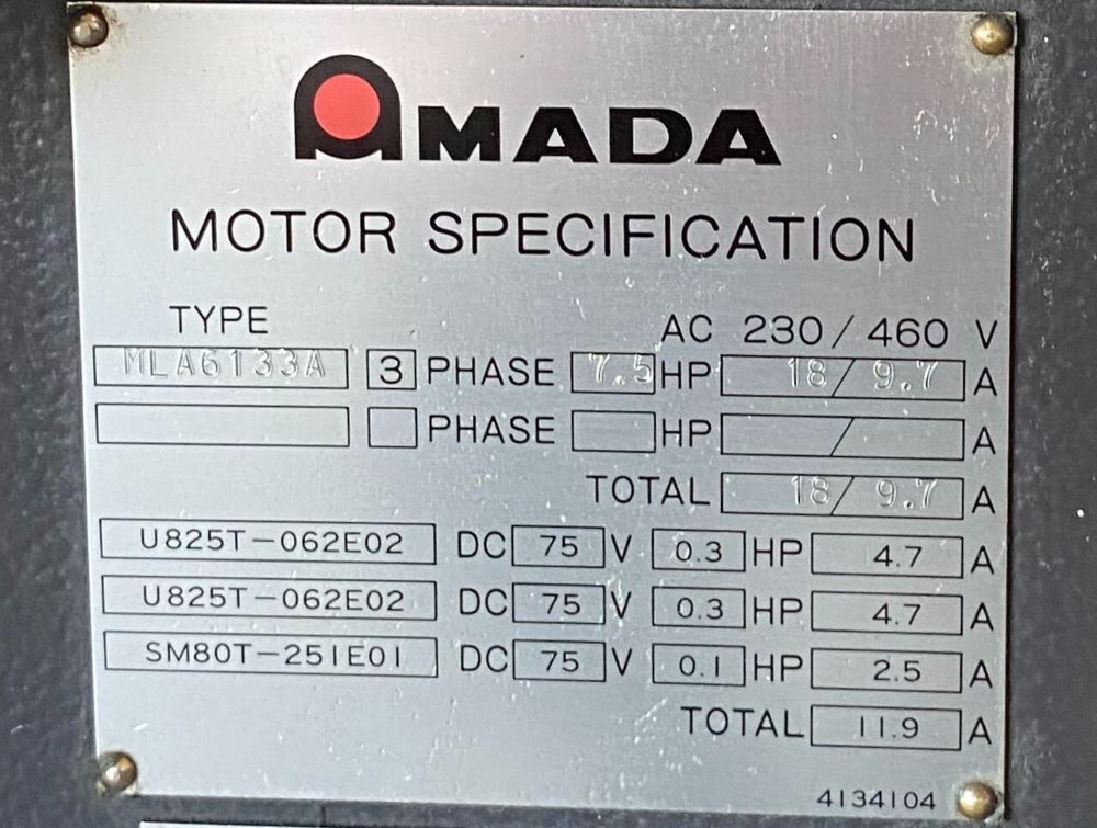 Amada RG-80 CNC Press Brake 10