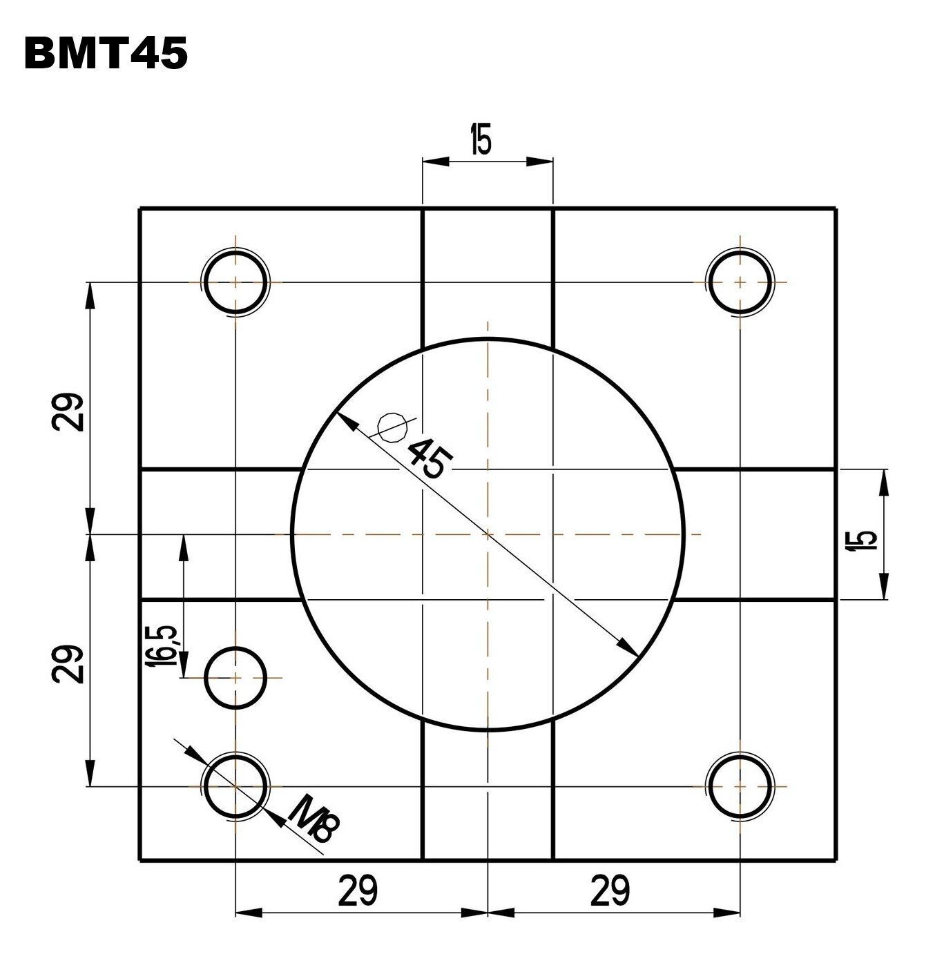 Unbranded/Generic BMT45 7