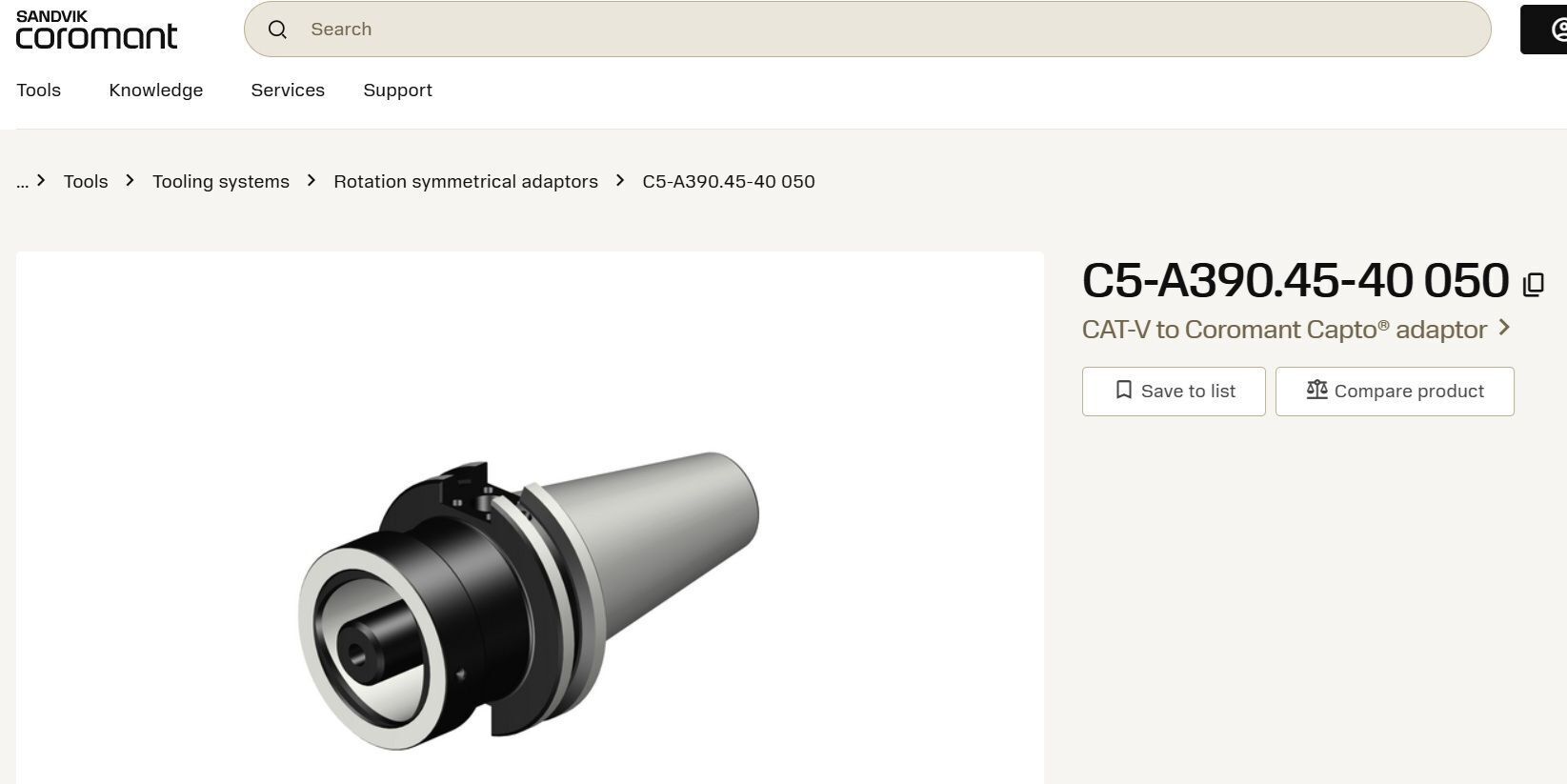 Sandvik Coromant Capto 7