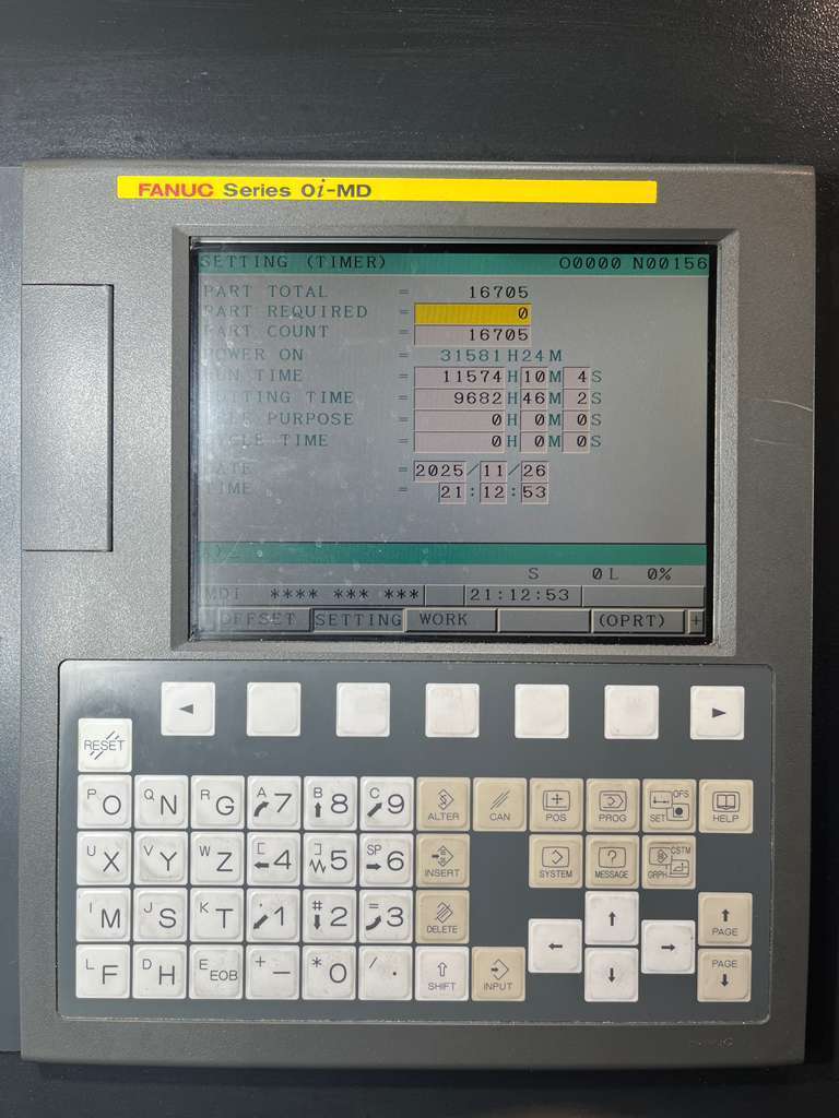 Chevalier FVM-4016DCL CNC Bridge Mill - 50 Taper Mill 5
