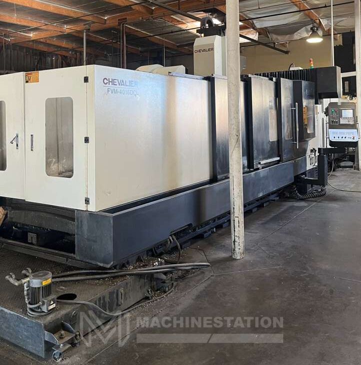 Chevalier FVM-4016DCL CNC Bridge Mill - 50 Taper Mill 0