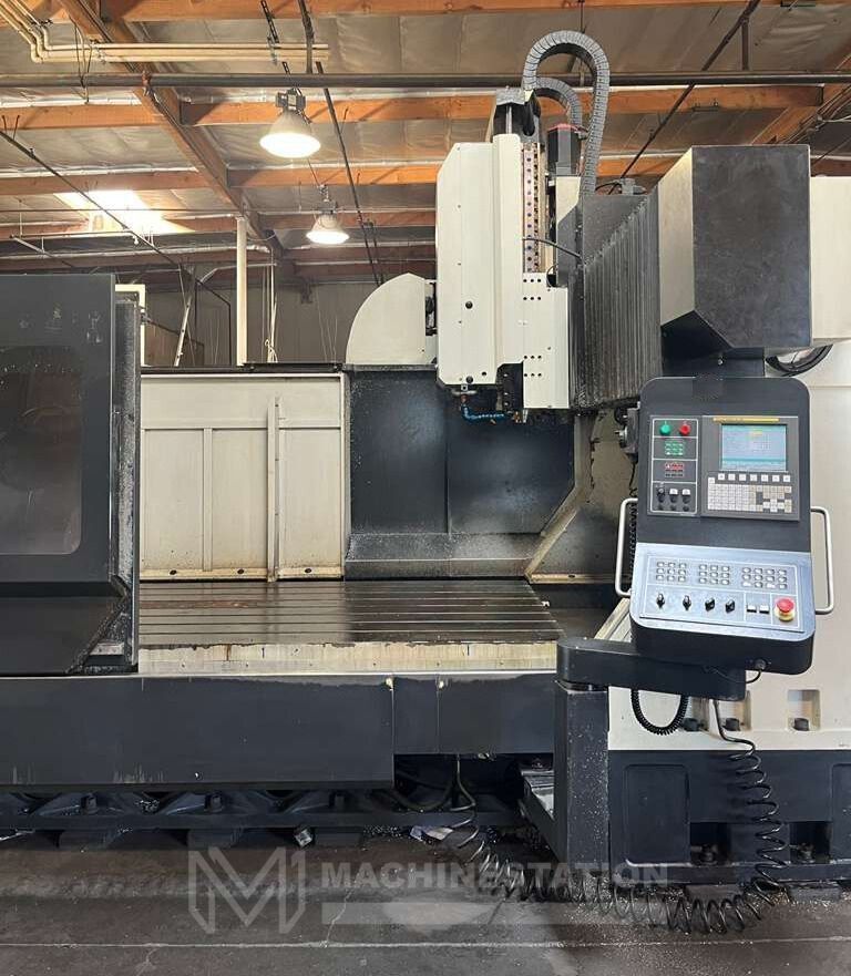 Chevalier FVM-4016DCL CNC Bridge Mill - 50 Taper Mill 7