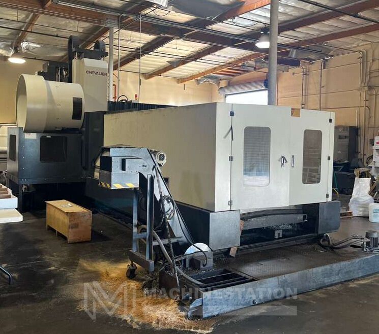 Chevalier FVM-4016DCL CNC Bridge Mill - 50 Taper Mill 15