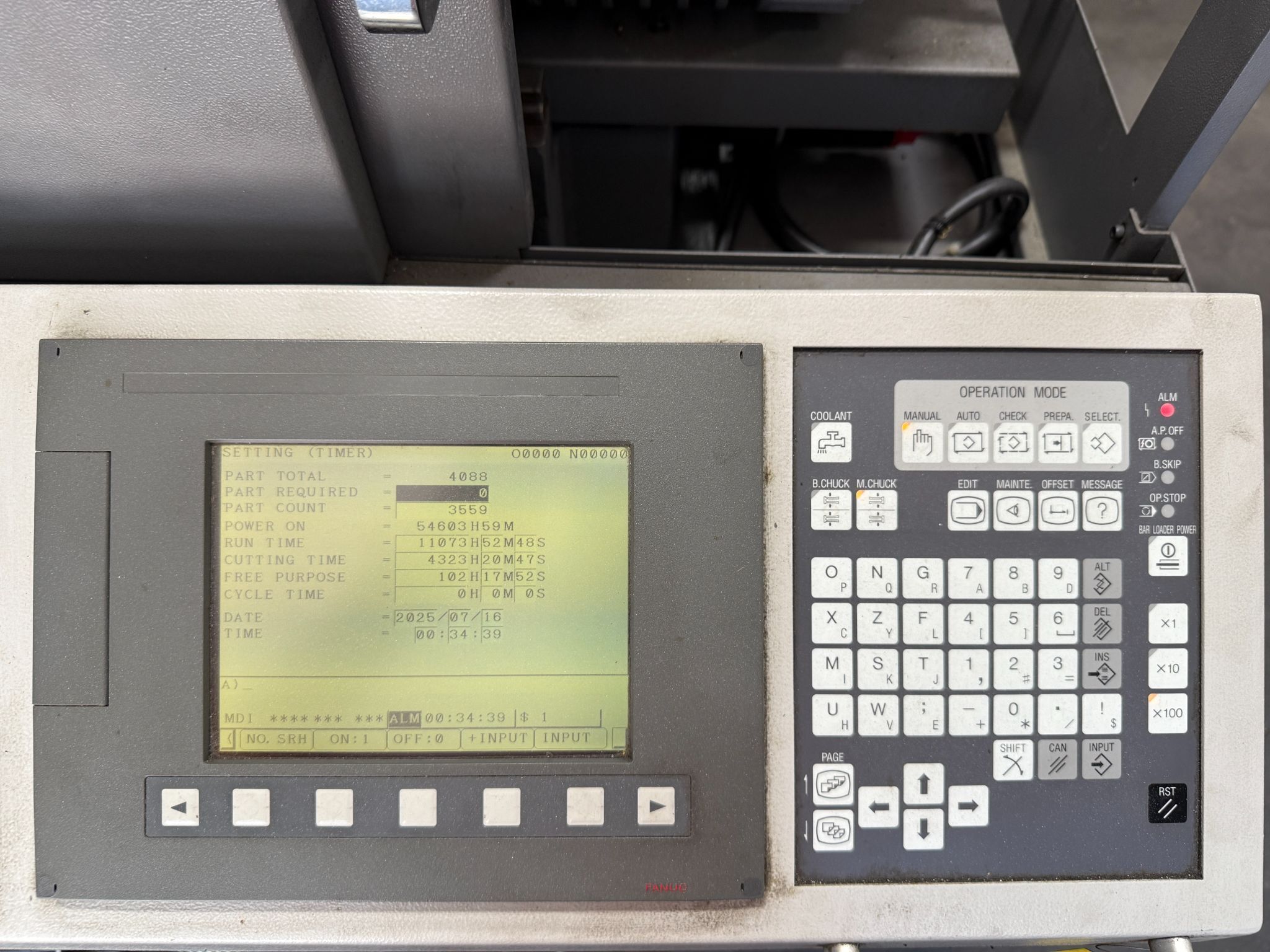 Citizen Cincom A20VIIPL CNC Swiss Screw Type Automatic Lathe Turning 5