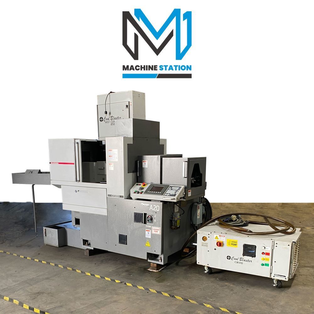 Citizen Cincom A20VIIPL CNC Swiss Screw Type Automatic Lathe Turning 1