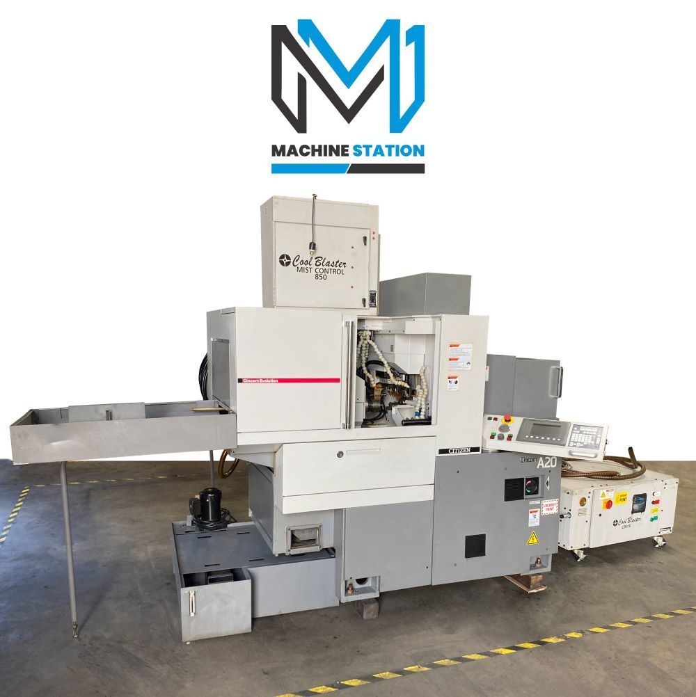 Citizen Cincom A20VIIPL CNC Swiss Screw Type Automatic Lathe Turning 3