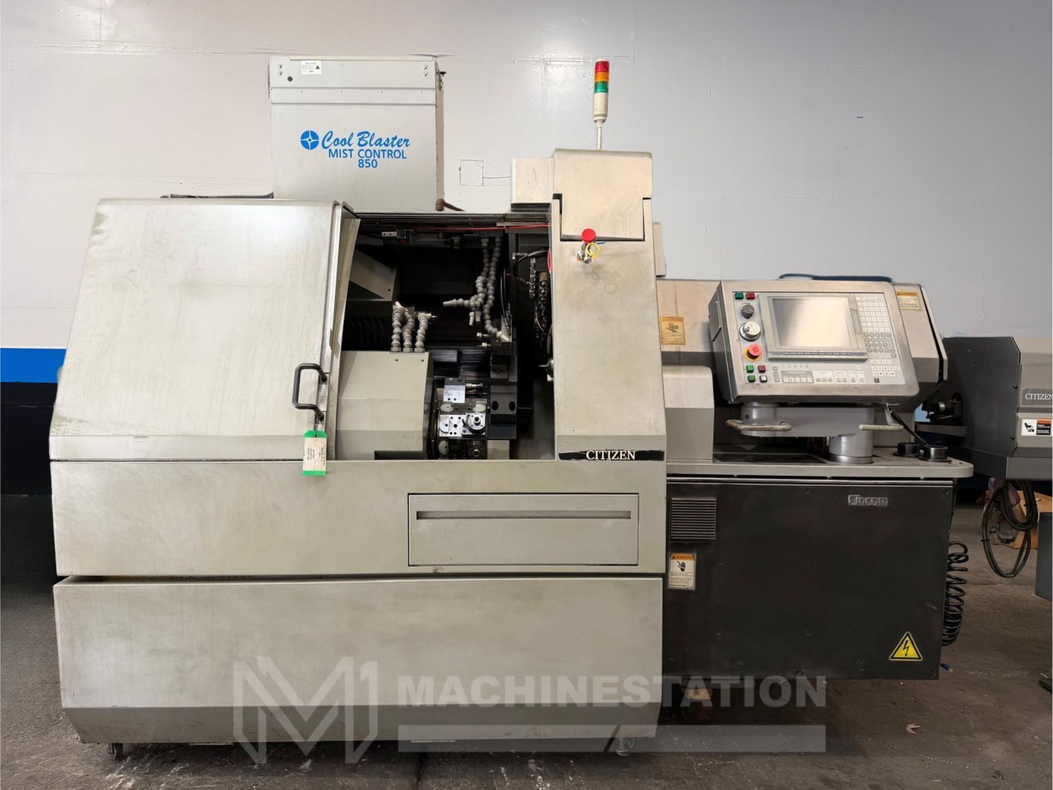 Citizen Cincom M20V CNC Swiss Type Automatic Lathe - Bar Feeder 0