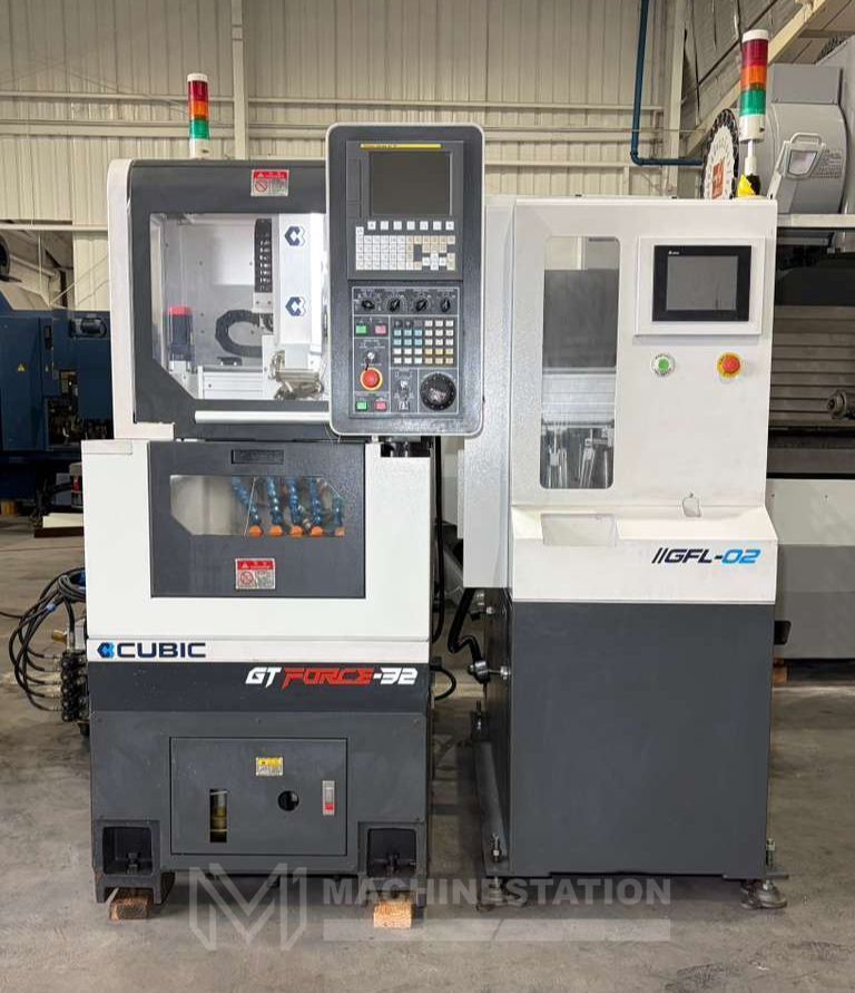 Cubic GT Force-32 Gang Tool CNC Lathe - 2019 Integrated Gantry Auto Loader 0