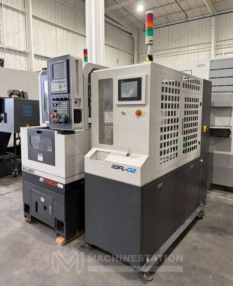 Cubic GT Force-32 Gang Tool CNC Lathe - 2019 Integrated Gantry Auto Loader 3