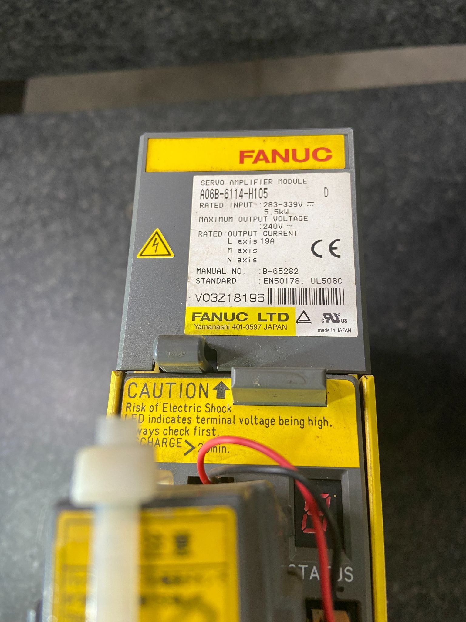 FANUC A06B-6114-H105 Module Series D Servo Amp Amplifier 2