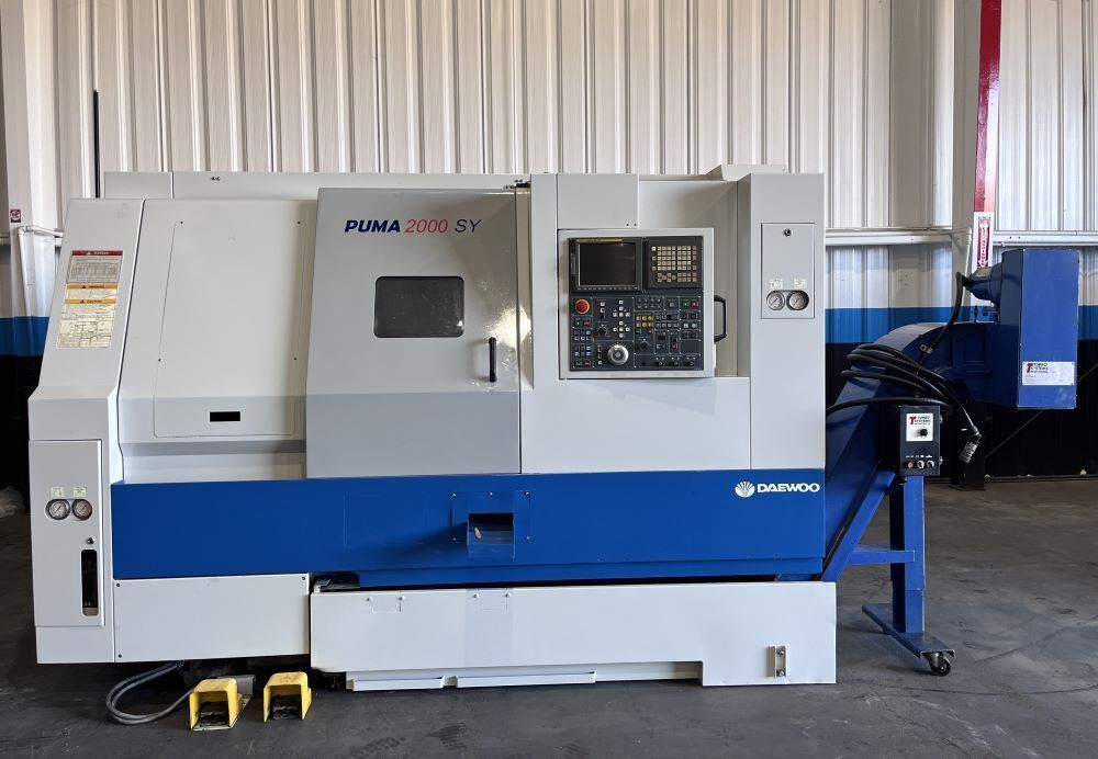 Daewoo Puma 2000SY CNC Turn Mill Center 0