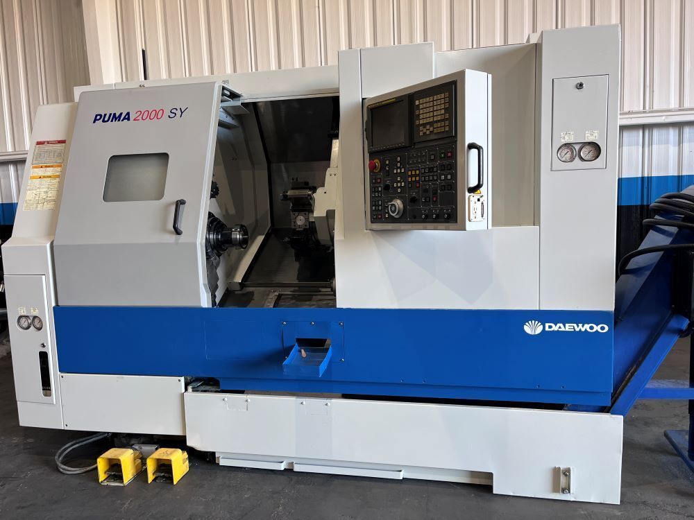 Daewoo Puma 2000SY CNC Turn Mill Center 4