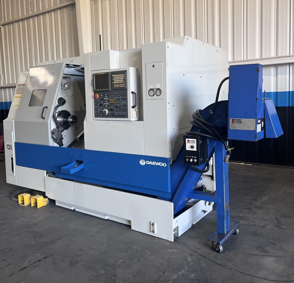 Daewoo Puma 2000SY CNC Turn Mill Center 3