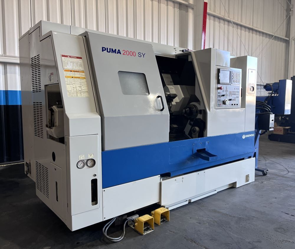 Daewoo Puma 2000SY CNC Turn Mill Center 2