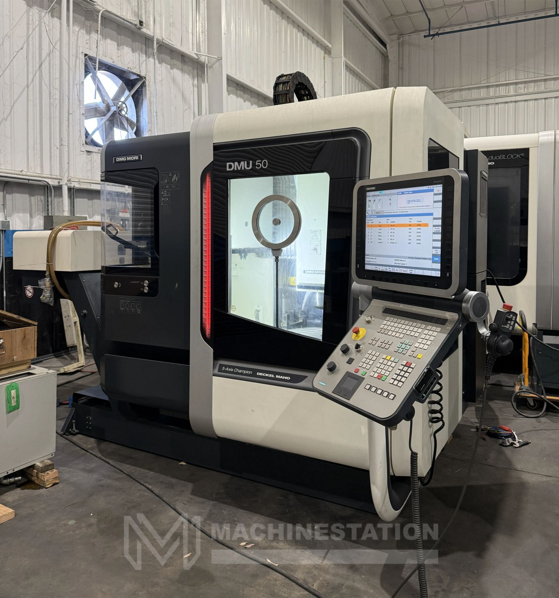 DMG Mori DMU 50 5-Axis CNC Universal Machining Center - 18,000 RPM Mill 1