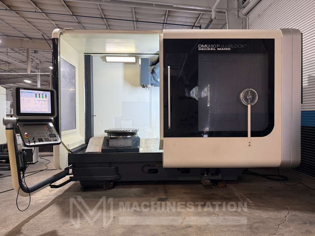 DMG DMU 80P duoBLOCK 5 Axis CNC Universal Machining Center - 18,000 RPM Mill 0