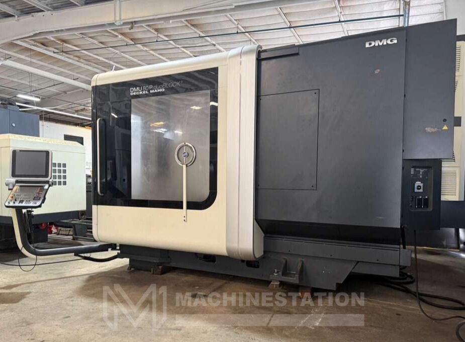 DMG DMU 80P duoBLOCK 5 Axis CNC Universal Machining Center - 18,000 RPM Mill 3