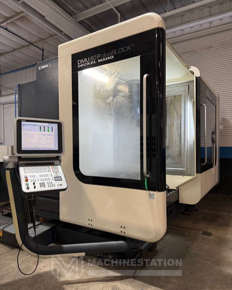 DMG DMU 80P duoBLOCK 5 Axis CNC Universal Machining Center - 18,000 RPM Mill 8