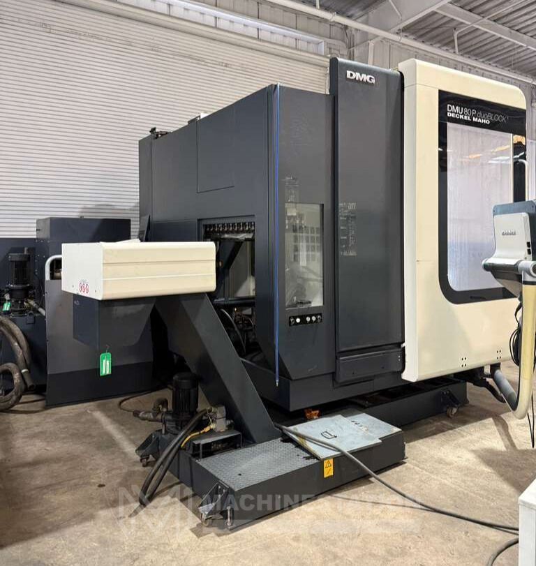 DMG DMU 80P duoBLOCK 5 Axis CNC Universal Machining Center - 18,000 RPM Mill 7